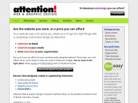 attentiondesign.ca Thumbnail