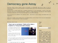 democracyastray.blogspot.com Thumbnail