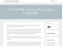 theatrearchipelago.ca Thumbnail