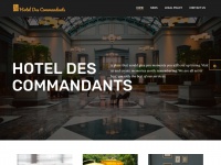 hoteldescommandants.com