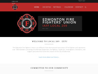 edmontonfirefighters.com Thumbnail
