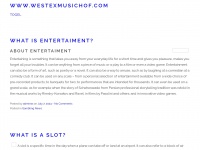 Westexmusichof.com