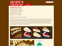 hopescheesecake.com Thumbnail