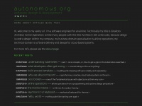 Autonomous.org