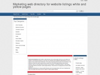 marketingwebdirectory.com Thumbnail