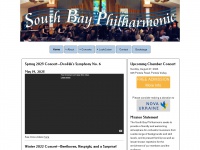 southbayphilharmonic.org Thumbnail