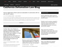 defamationlawblog.com Thumbnail