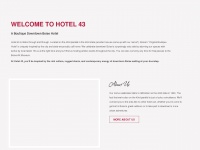 hotel43.com