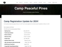 camppeacefulpines.org
