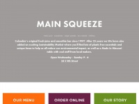 Main-squeeze.com