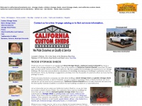 californiacustomsheds.com Thumbnail