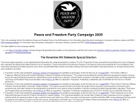 peaceandfreedom2005.org Thumbnail