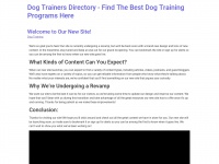 Dogtrainersdirectory.com