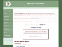 newhorizonsgenealogicalservices.com Thumbnail