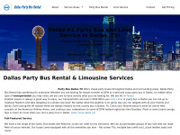 Dallaspartybusrental.com