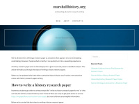 marshallhistory.org Thumbnail