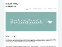 barlowfamilyfoundation.org Thumbnail