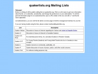 Quakerlists.org