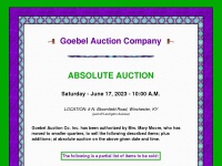goebelauctionco.com Thumbnail