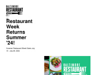 baltimorerestaurantweek.com Thumbnail