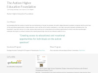 autismhighereducationfoundation.org Thumbnail