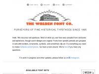 waldenfont.com Thumbnail