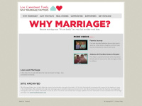 whymarriagematters.org Thumbnail