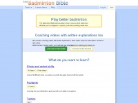 Badmintonbible.com
