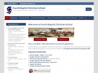 Fourthbaptistchristianschool.org