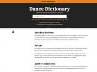Dancedictionary.com