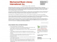 Mechanicalmusiclibrary.com