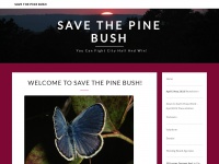 Savethepinebush.org