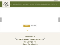 broadwingfarmcabins.com