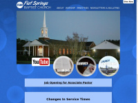 flatspringsbaptist.com Thumbnail