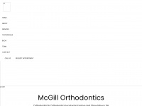 mcgillorthodontics.com Thumbnail