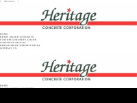 heritageconcrete.com Thumbnail