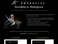 swordplayforshakespeare.com