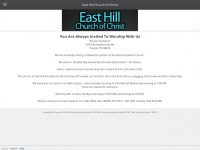 Easthillchurch.org