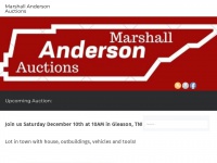 marshallandersonauction.com Thumbnail