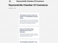 raymondvillechamber.com Thumbnail