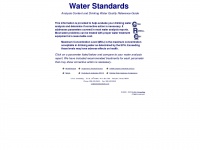 waterstandards.com Thumbnail
