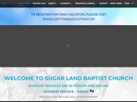sugarlandbaptist.org Thumbnail