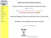 hi-d-ho-dogtraining.com Thumbnail