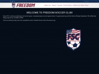 Freedomsoccerclub.org