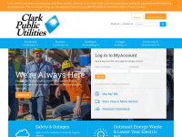clarkpublicutilities.com Thumbnail