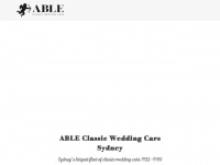 ableclassicweddingcars.com