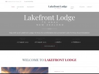 lakefrontlodgeteanau.com Thumbnail