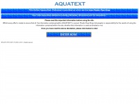 aquatext.com Thumbnail