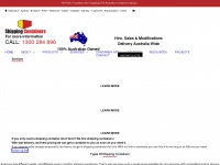 shippingcontainers.com.au Thumbnail