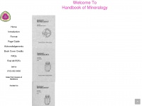 Handbookofmineralogy.org